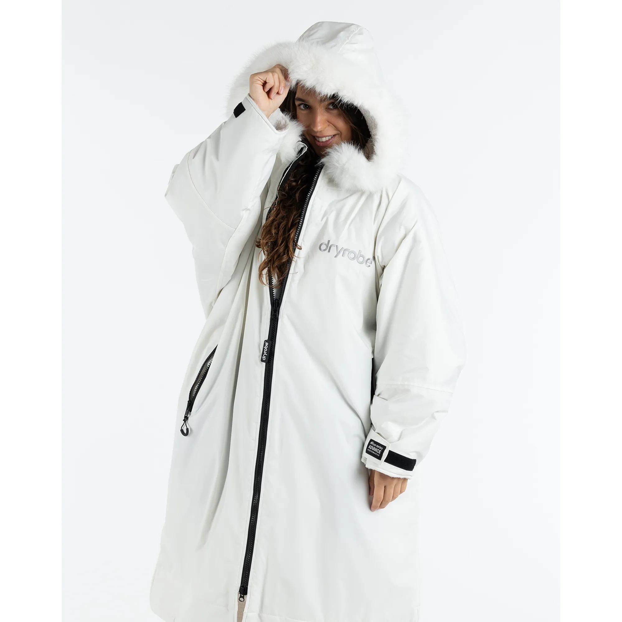 Dryrobe Long Sleeve Alpine - White