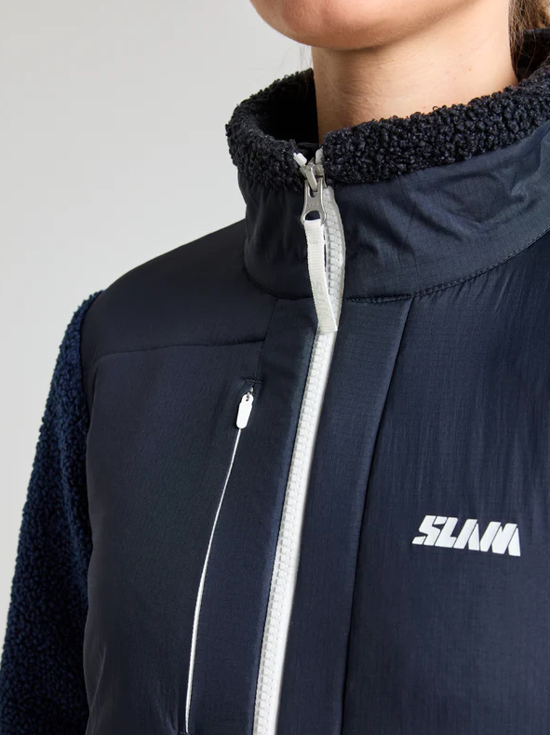 Slam Women's Altura FZ Fleece - Dark Navy-4