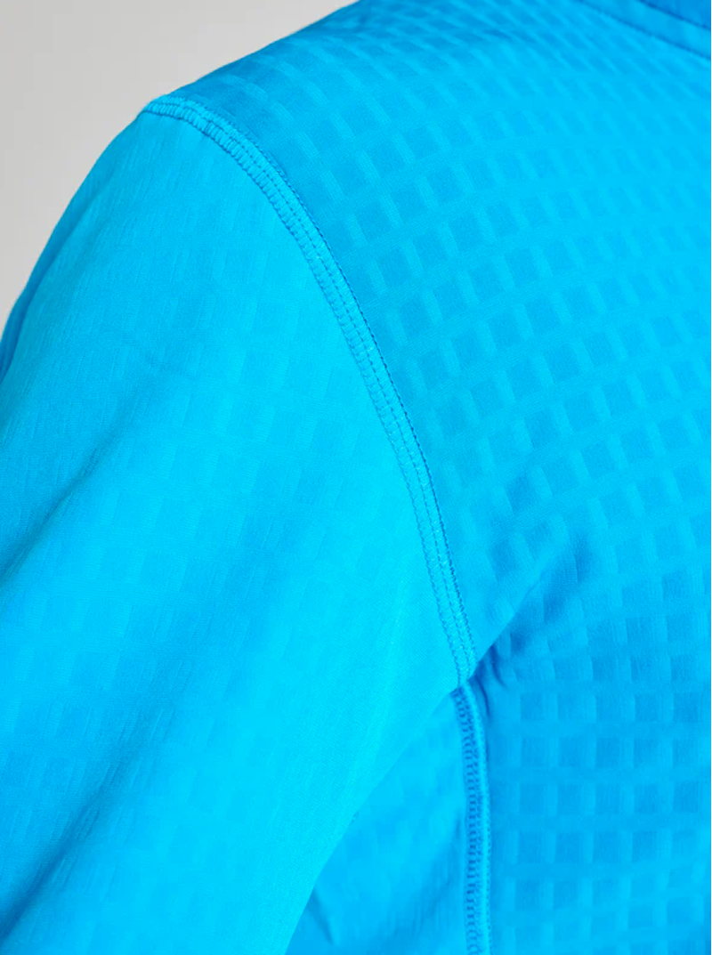 Slam Men's Altura FZ Grid Fleece - Greek Blue-6