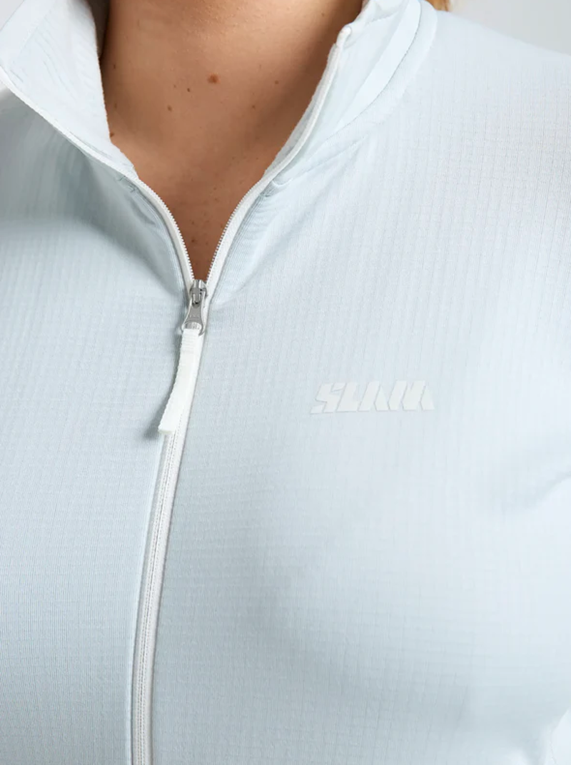 Slam Women's Altura LGT Grid Fleece - Cliff Grey-5