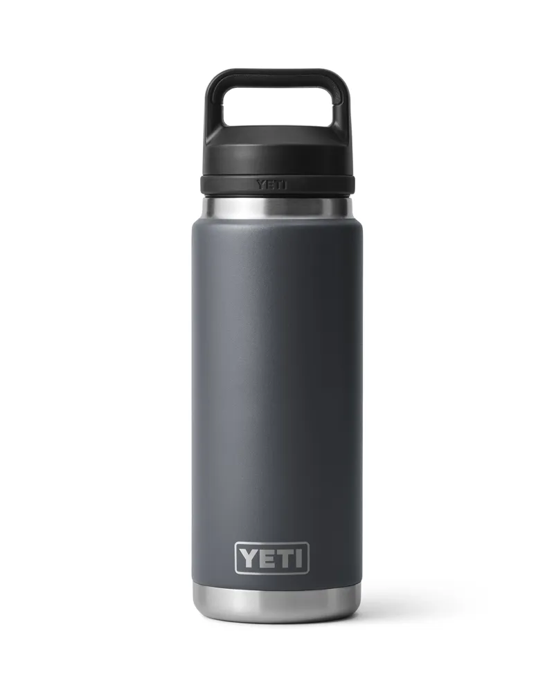 Yeti Rambler 26oz Chug Bottle - Charcoal