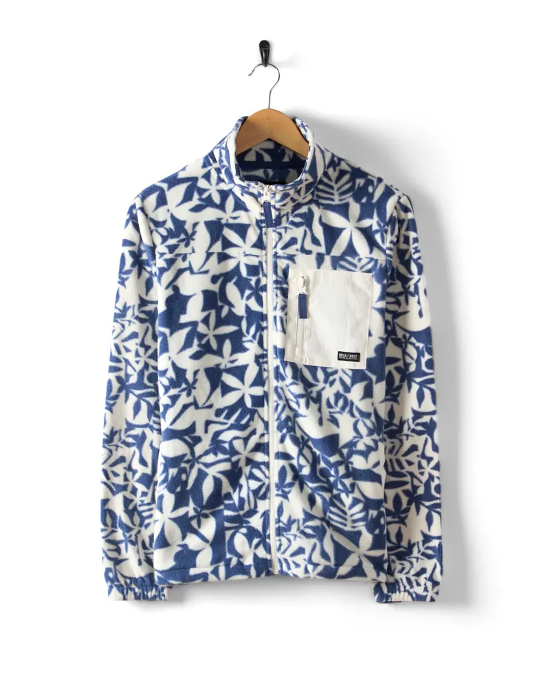 Saltrock Women's Balance Recycled Zip Fleece - Blue