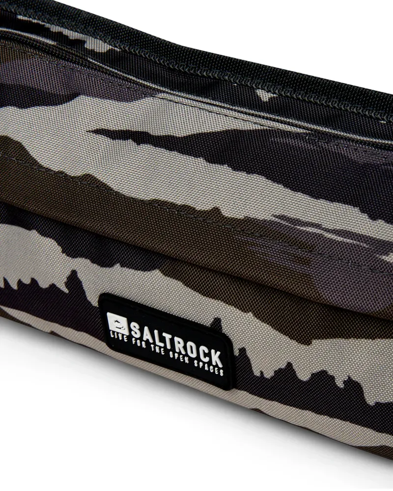 Saltrock Bing Camo Stripe Waist Bag - Green-2