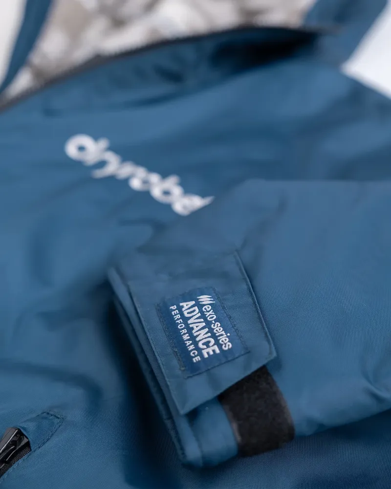 Dryrobe Long Sleeve Deep Sea Blue/ Sand Camo-8