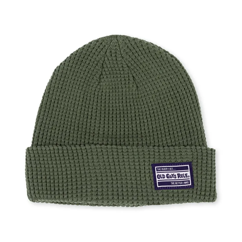 old guys rule beanie hat
