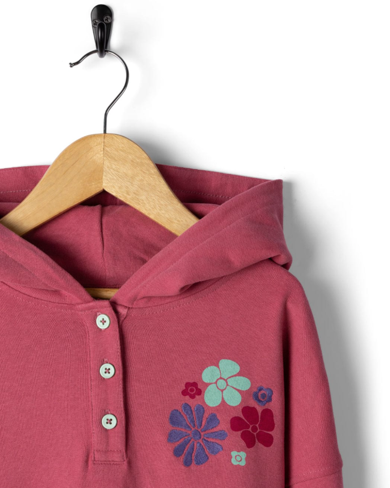 Saltrock Kid's Bloom Hoodie - Pink-2