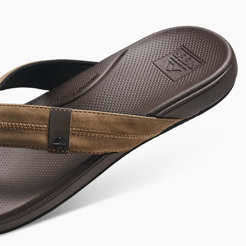 Reef Men's Cushion Phantom 2.0 Flip Flop - Brown/Tan-2