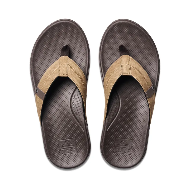 Reef Men's Cushion Phantom 2.0 Flip Flop - Brown/Tan-3