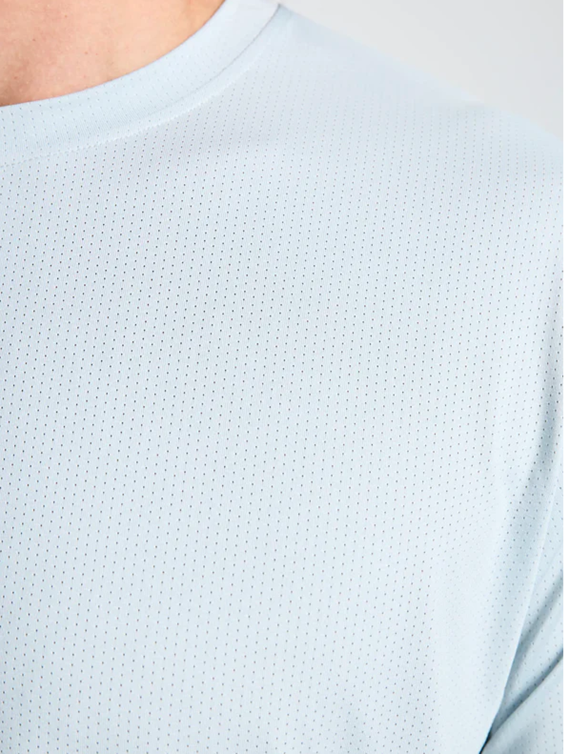 Slam Men's Crew Sunblock SS 2.0 - Cliff Grey-4