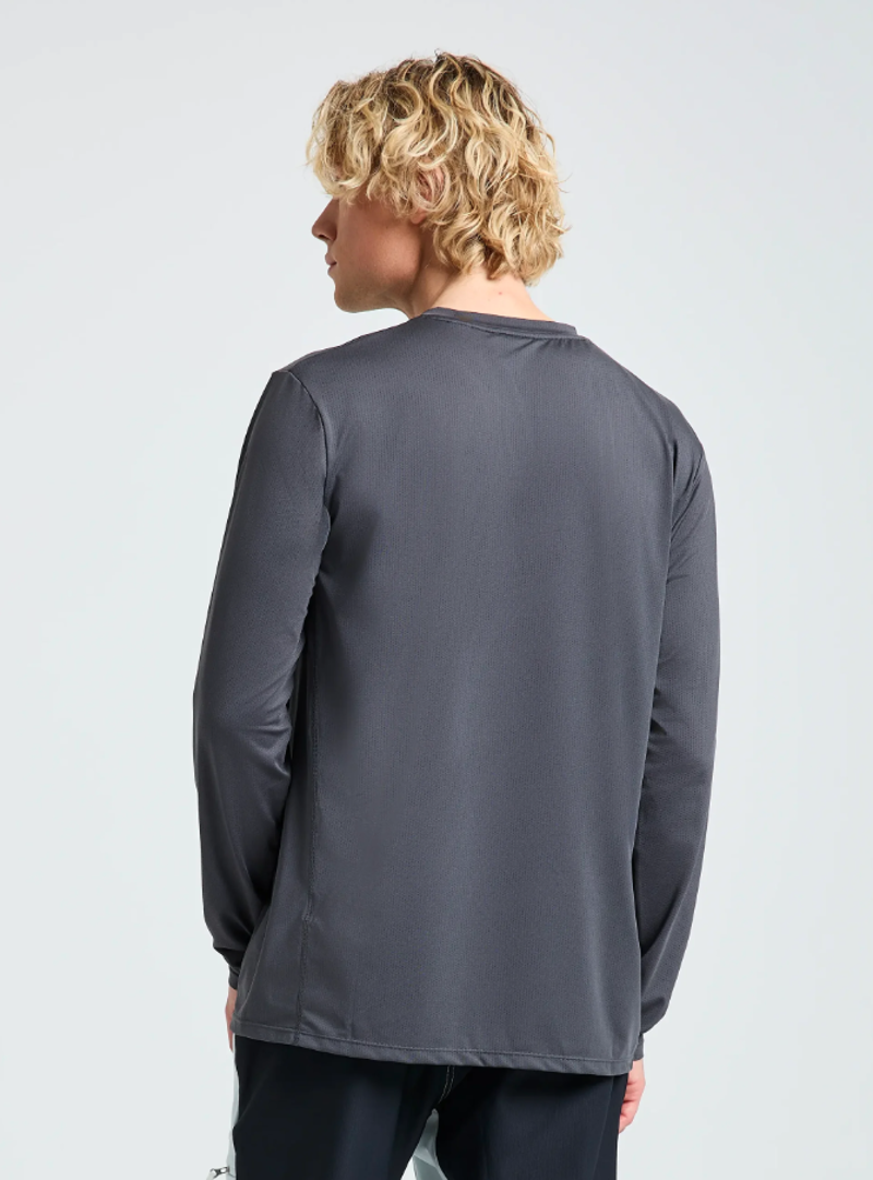 Slam Men's Crew Sunblock LS 2.0 - Titanium-1