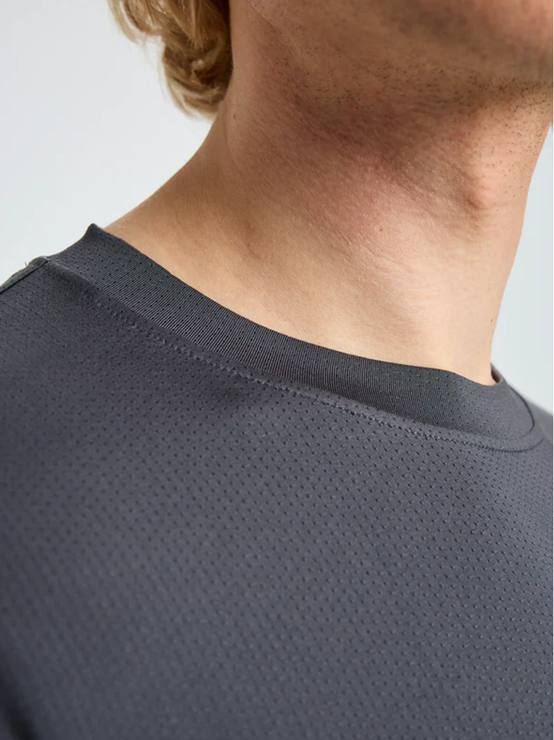 Slam Men's Crew Sunblock LS 2.0 - Titanium-6