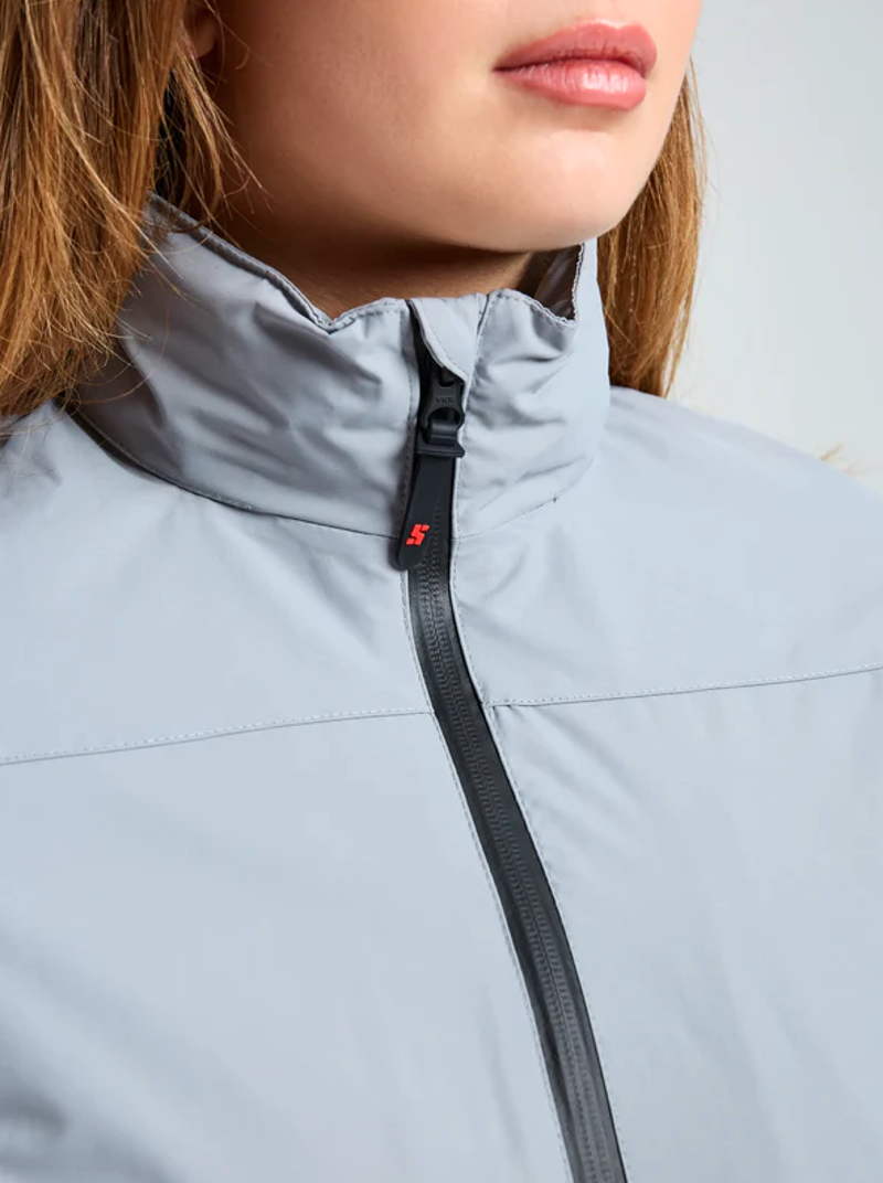 Slam Women's Crew Warm Hooded Jacket - Aluminium-7