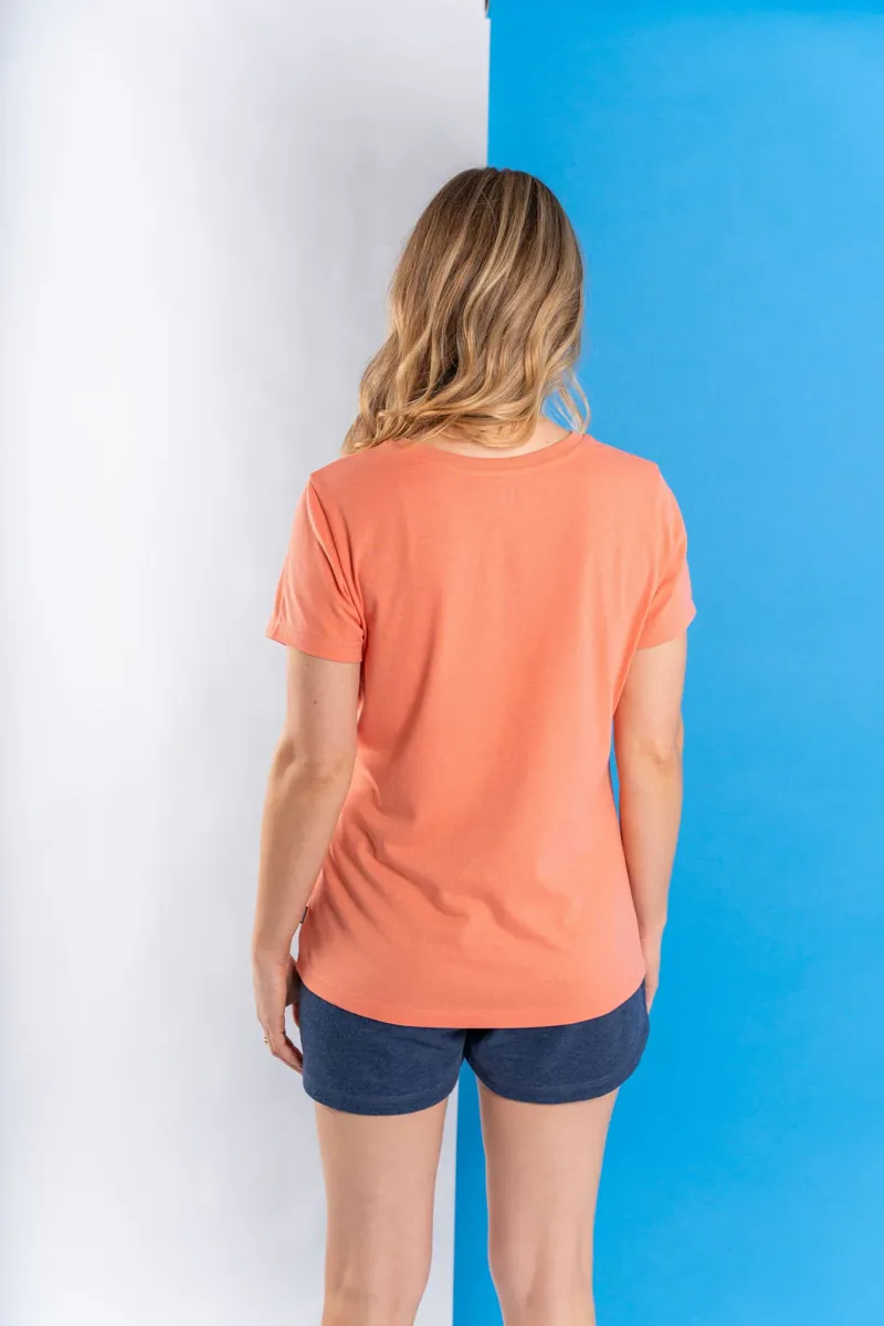 Saltrock Women's Velator SS Tee - Coral-2