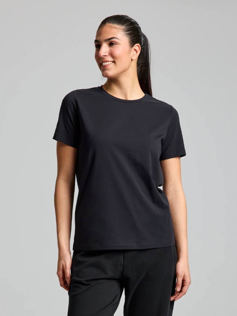 Slam Women's Deck T-Shirt - Black Ink