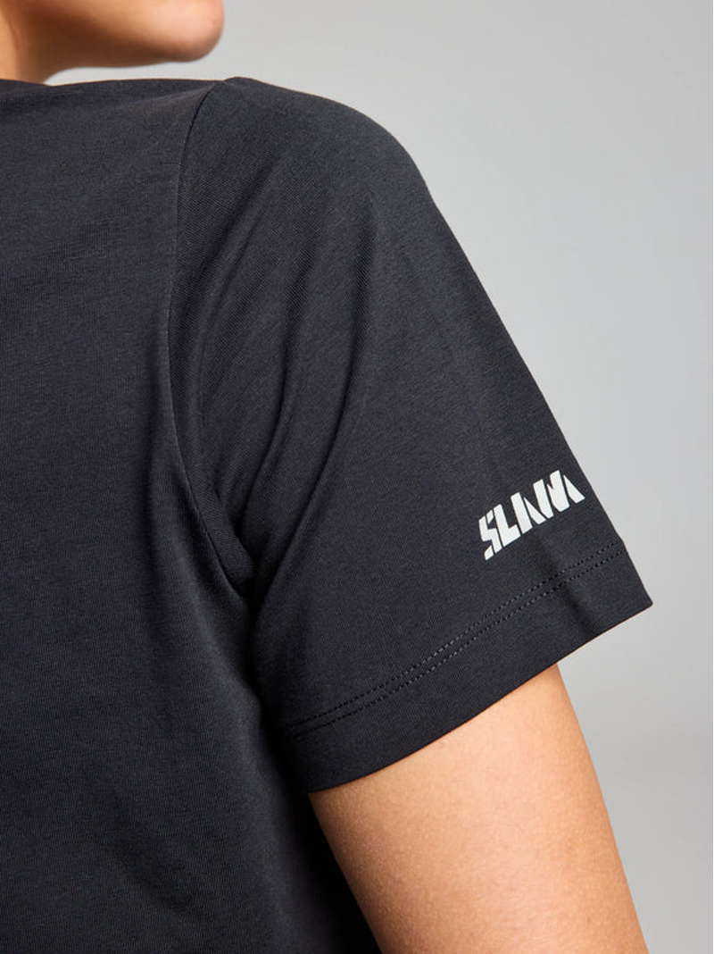 Slam Women's Deck T-Shirt - Black Ink-4