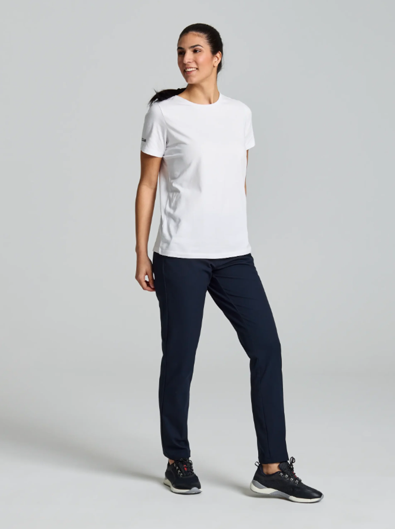 Slam Women's Deck T-Shirt - Bright White-3