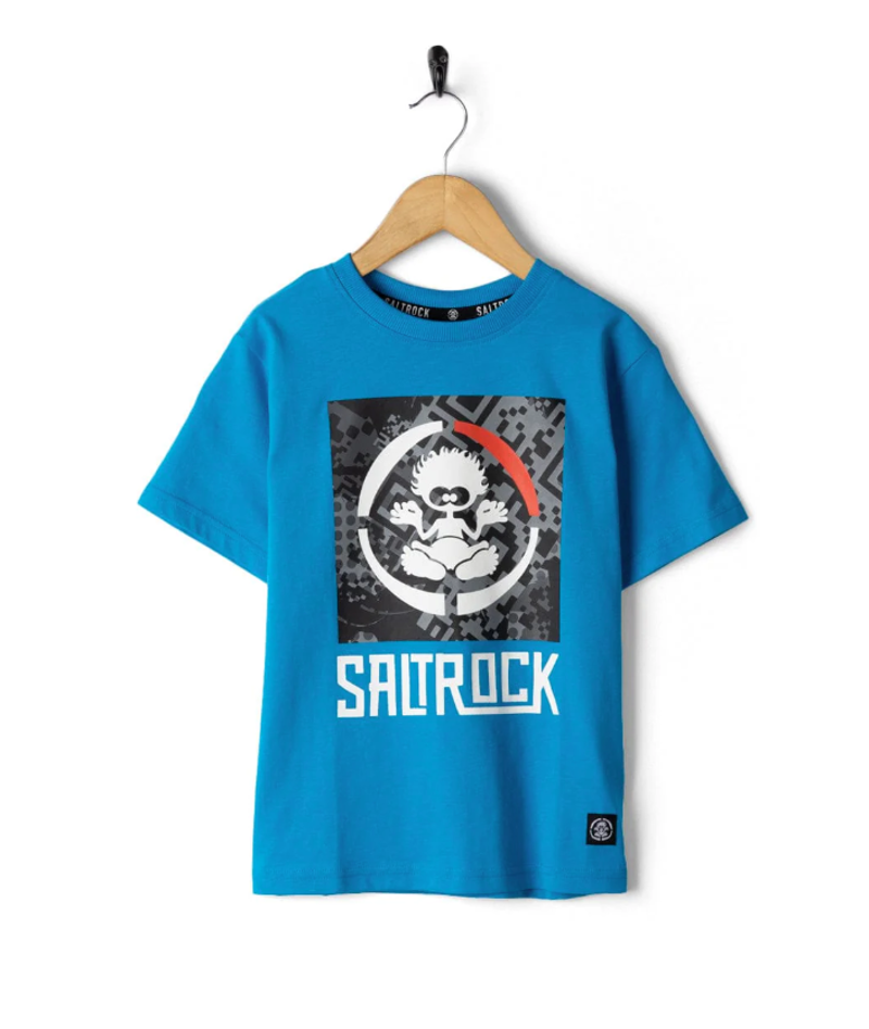 Saltrock Kid's Digi Tok SS Tee - Blue