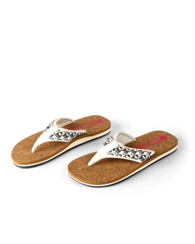 Saltrock Women's Equinox Cork Flip Flop - Dark Grey