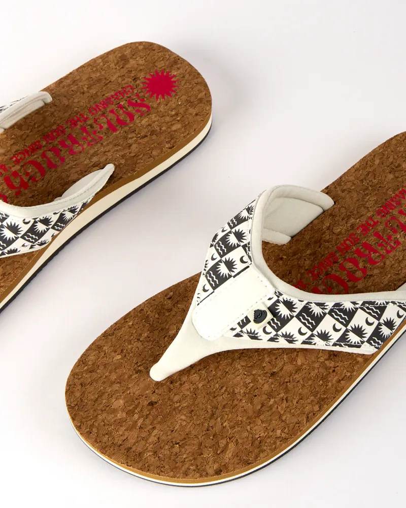Saltrock Women's Equinox Cork Flip Flop - Dark Grey-2
