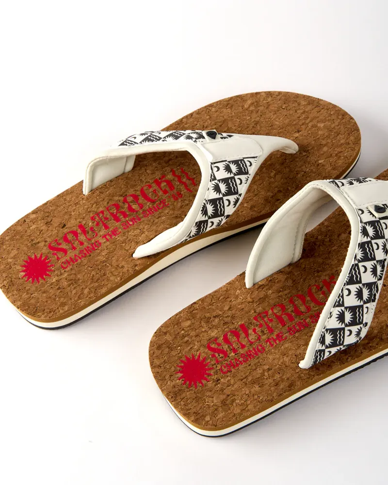 Saltrock Women's Equinox Cork Flip Flop - Dark Grey-1