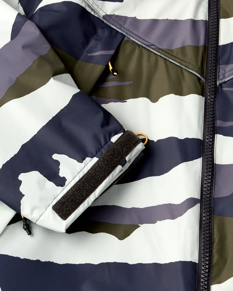 Saltrock Four Seasons Changing Robe Camo Stripe - Green-5