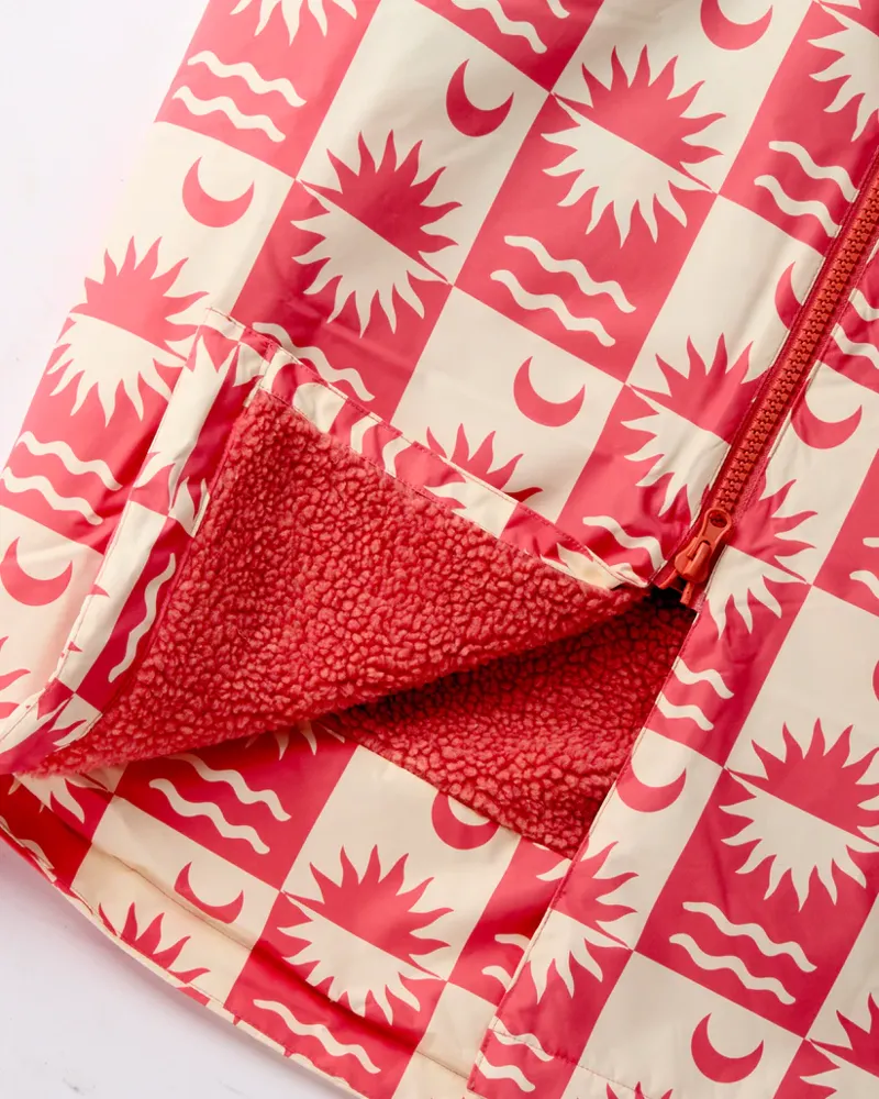 Saltrock Four Seasons Changing Robe Equinox - Coral-8