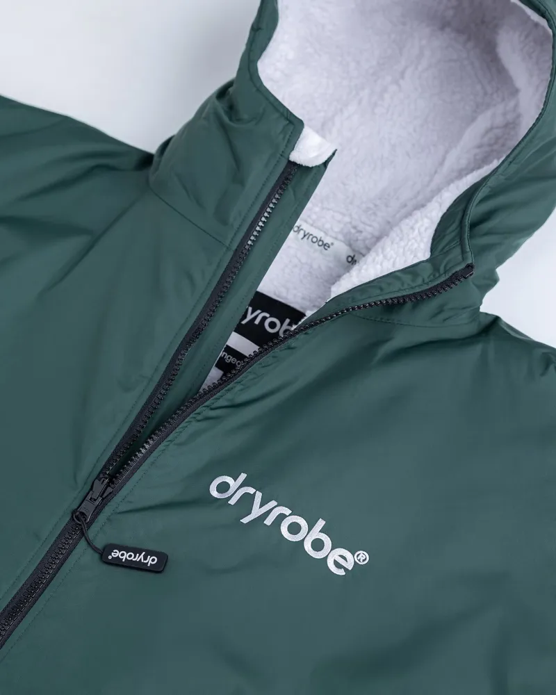 Dryrobe Long Sleeve Dark Green/Nimbus Cloud-8