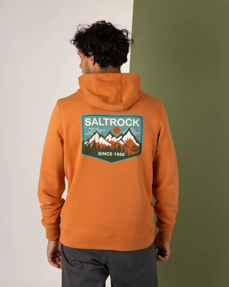Saltrock Men's Uplands Hoodie - Orange-2