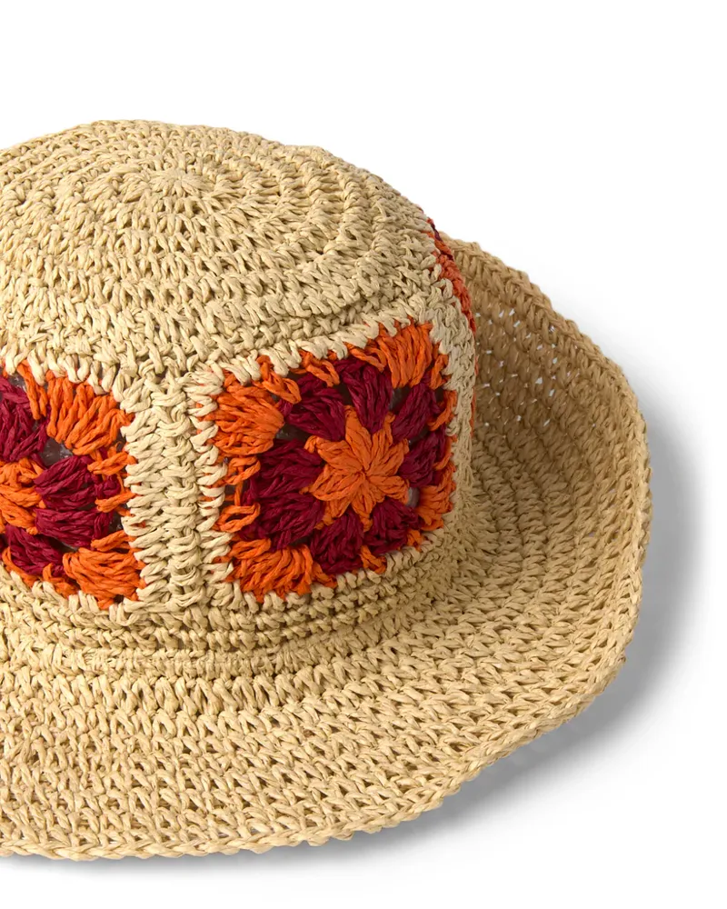 Saltrock Women's Icon Straw Summer Bucket Hat - Cream-2