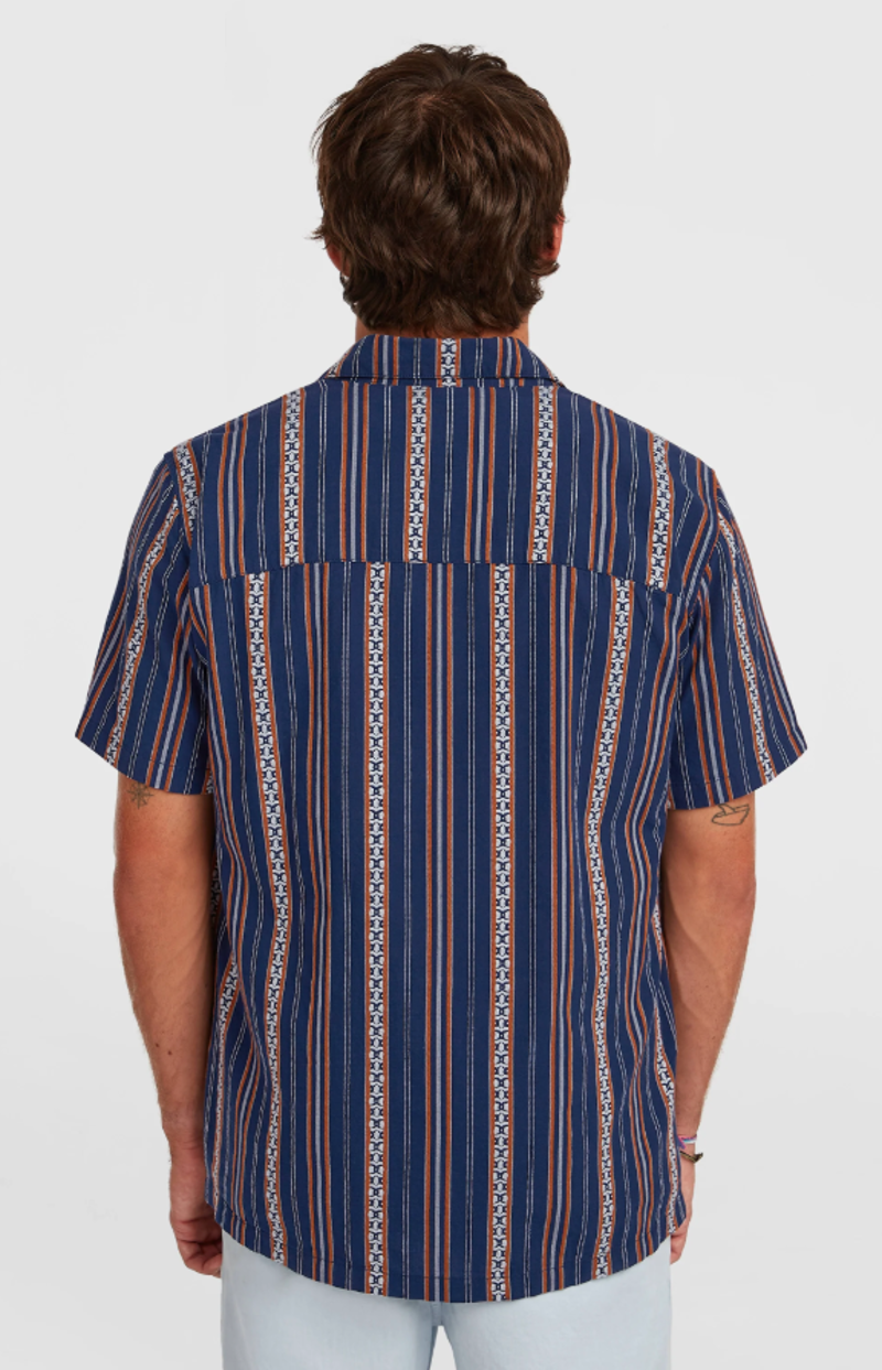 O'Neill Men's O'Riginals Jacquard Shirt - Blue J Stripe-4