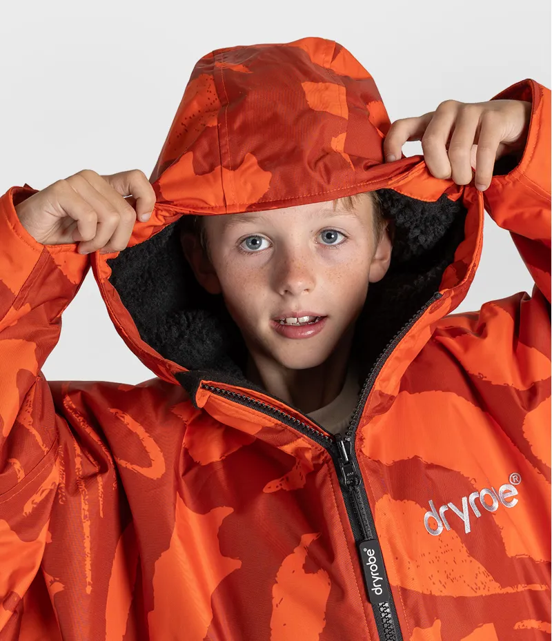 Dryrobe Kids Long Sleeve - Mosaic Palm-8