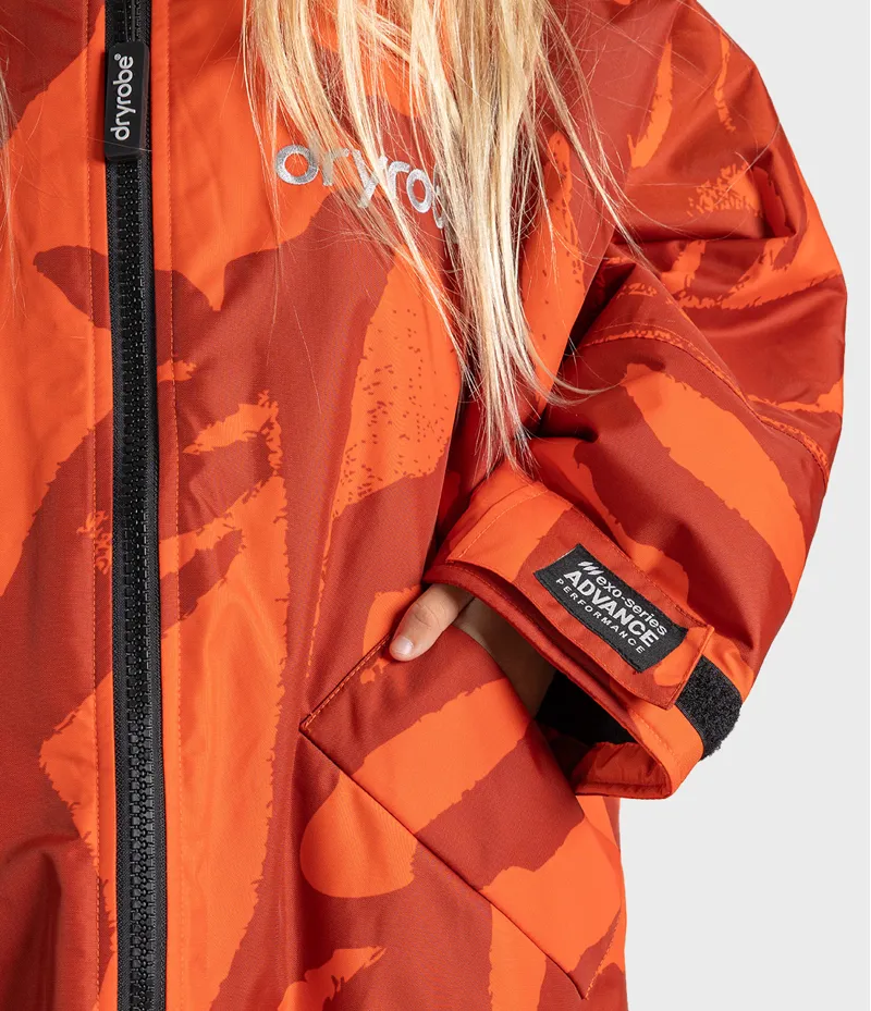 Dryrobe Kids Long Sleeve - Mosaic Palm-6