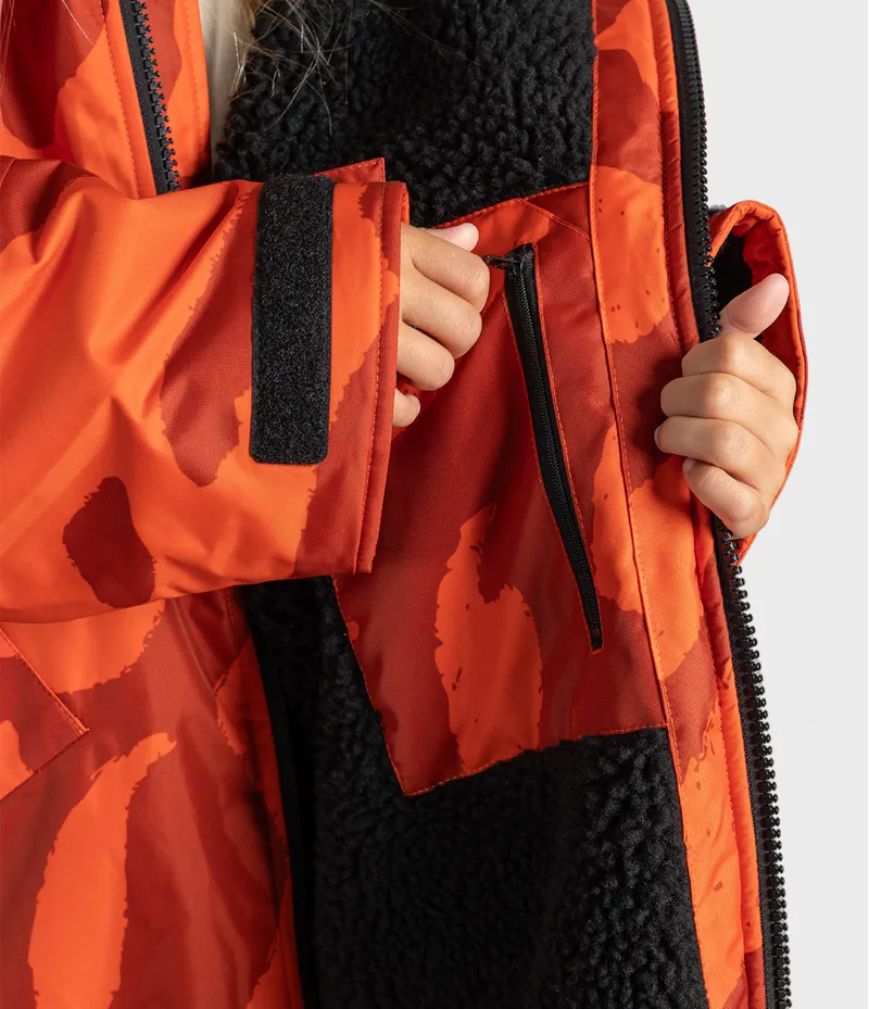 Dryrobe Kids Long Sleeve - Mosaic Palm-5