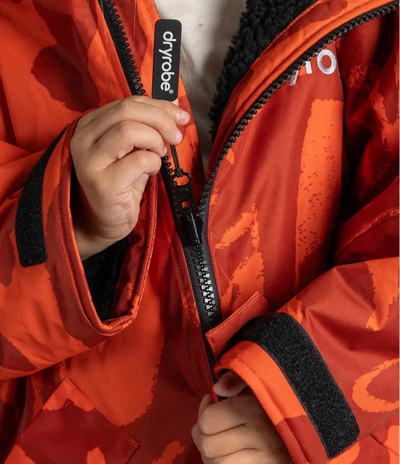 Dryrobe Kids Long Sleeve - Mosaic Palm-7