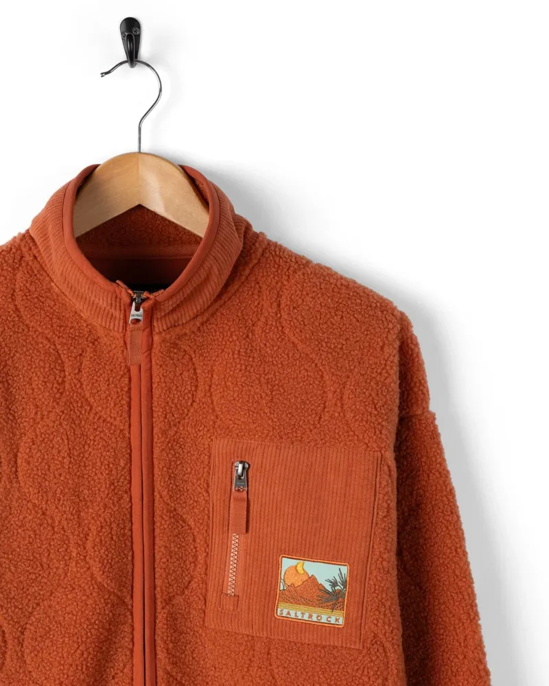 Saltrock Women's Jarvis Fleece - Orange-1
