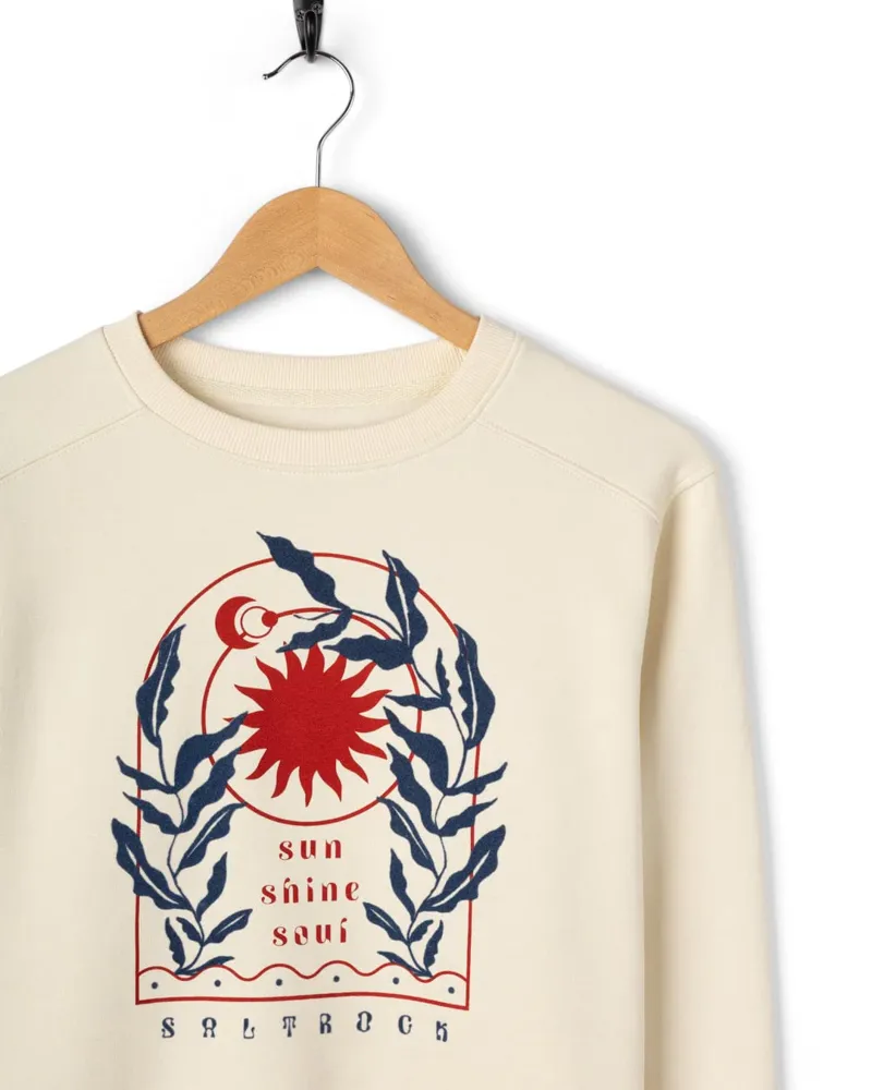 Saltrock Women's Sunshine Soul Sweat - Cream-1