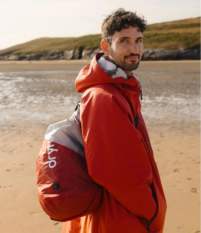 Dryrobe Compression Bag - Burnt/Orange Stone-3