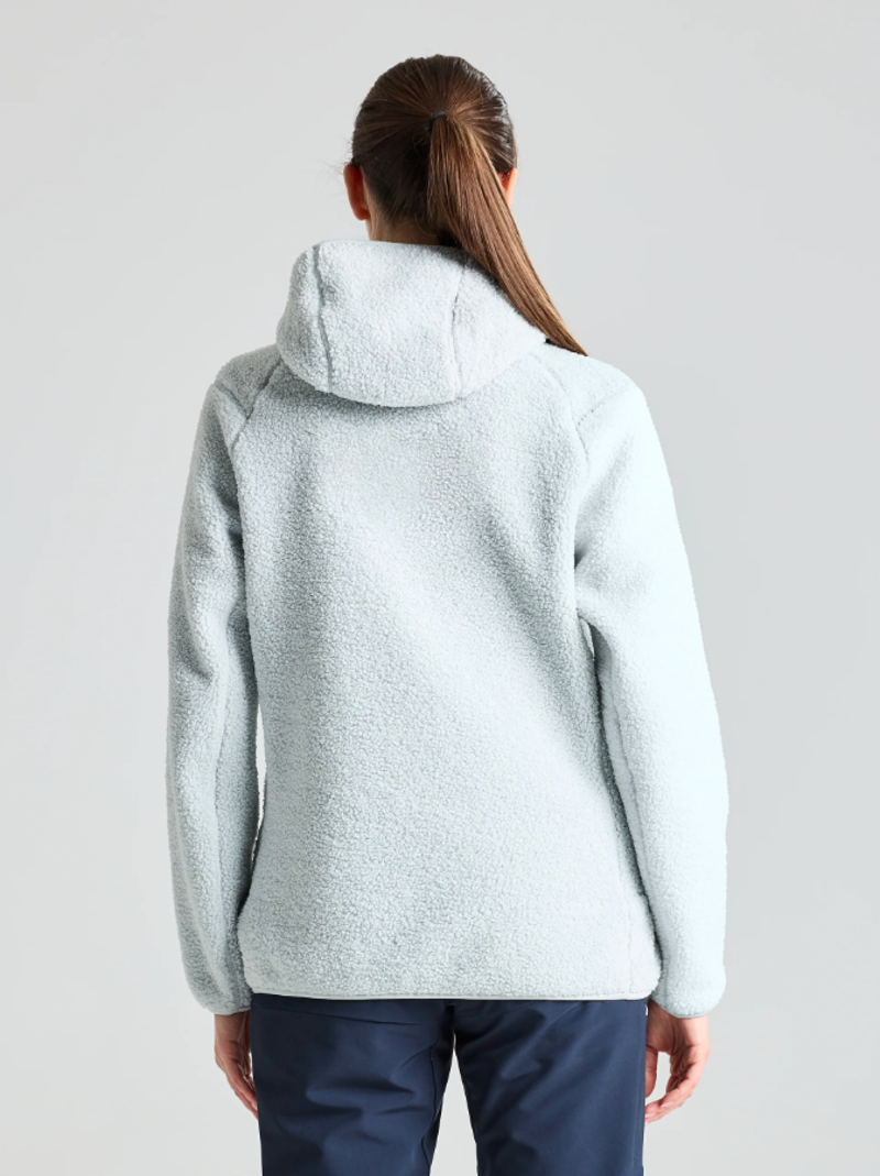 Slam Women's Logo Heavy Hoodie - Cliff Grey-1