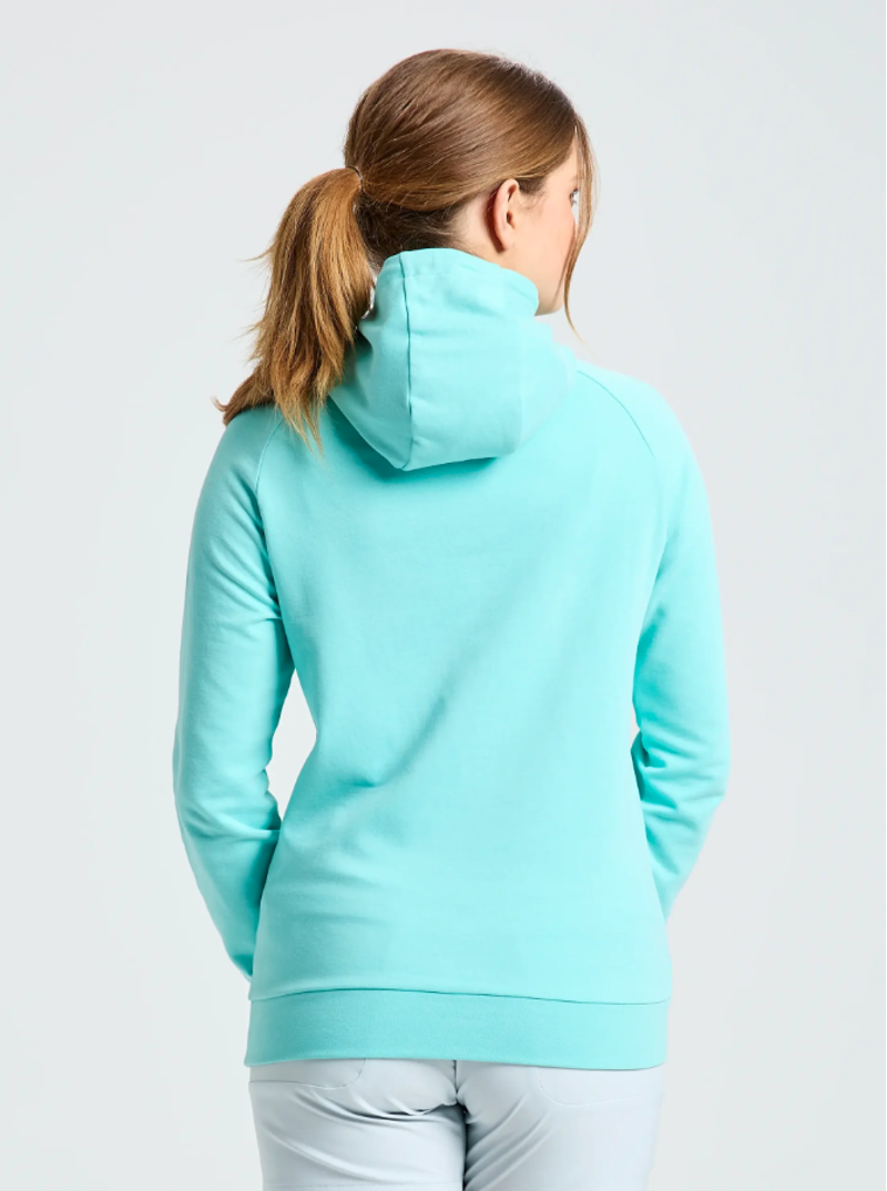 Slam Women's Logo Hoodie - Shore Blue-1