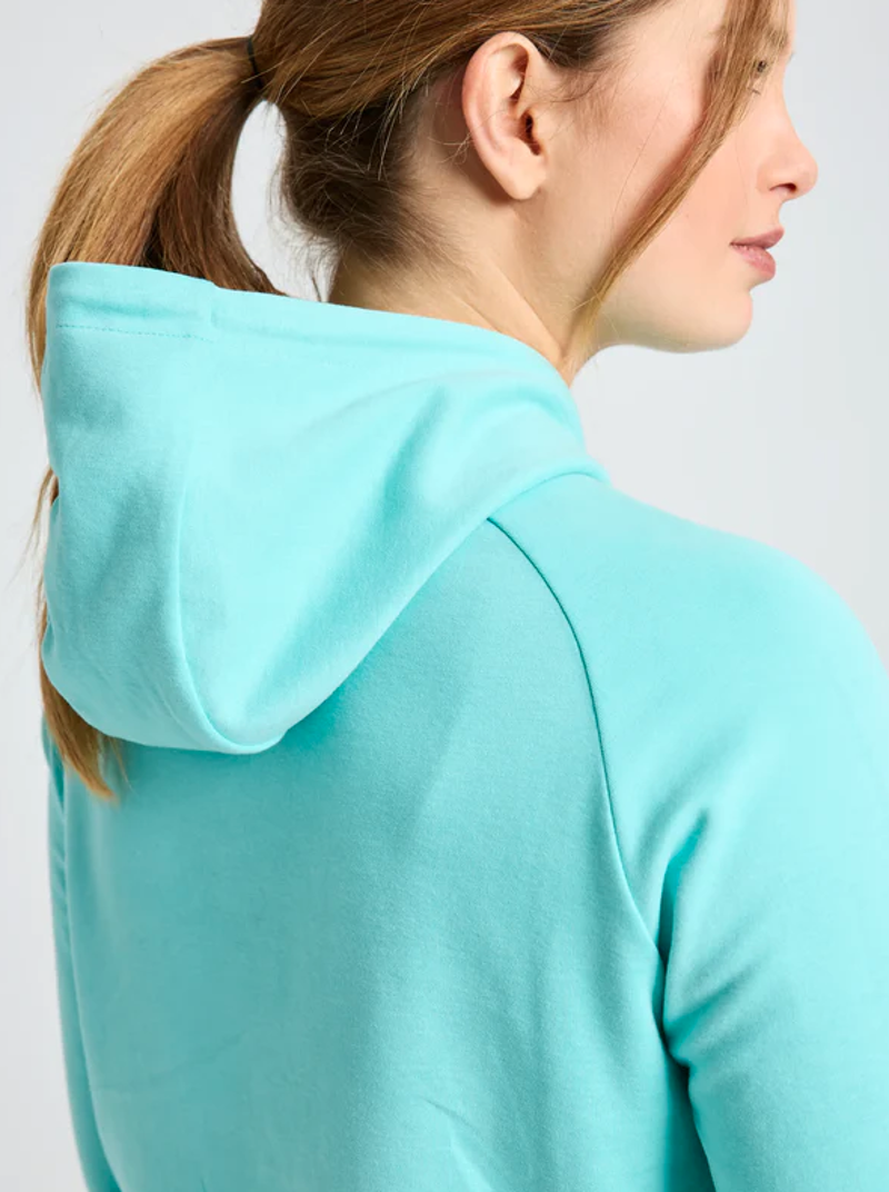 Slam Women's Logo Hoodie - Shore Blue-6