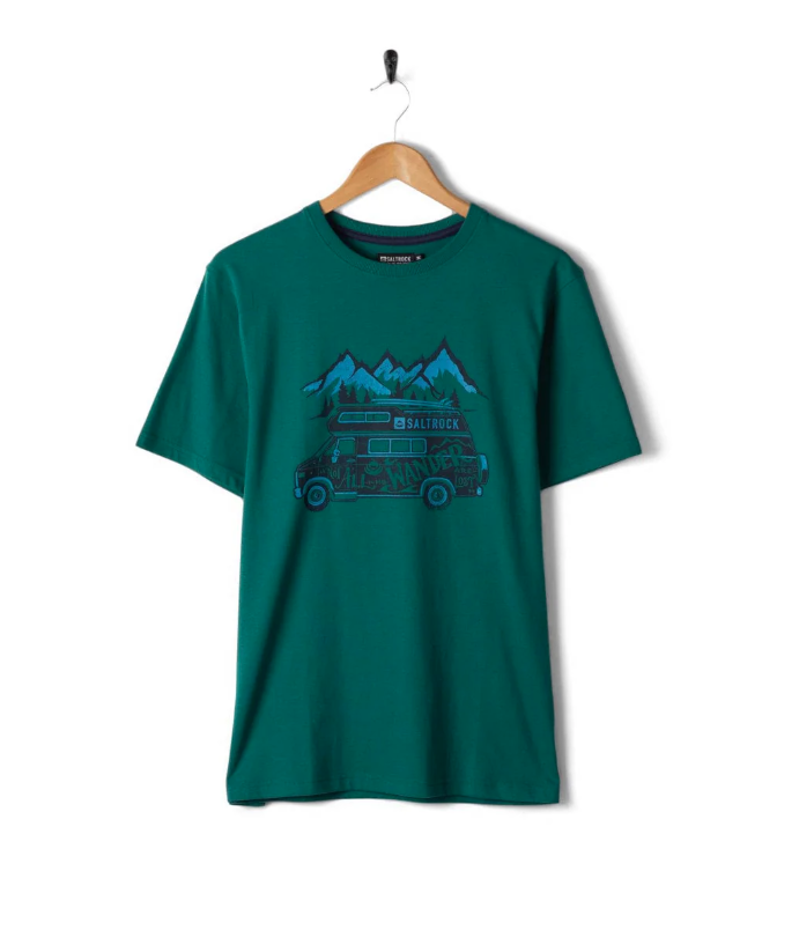 Saltrock Men's Lost Van SS Tee - Dark Teal