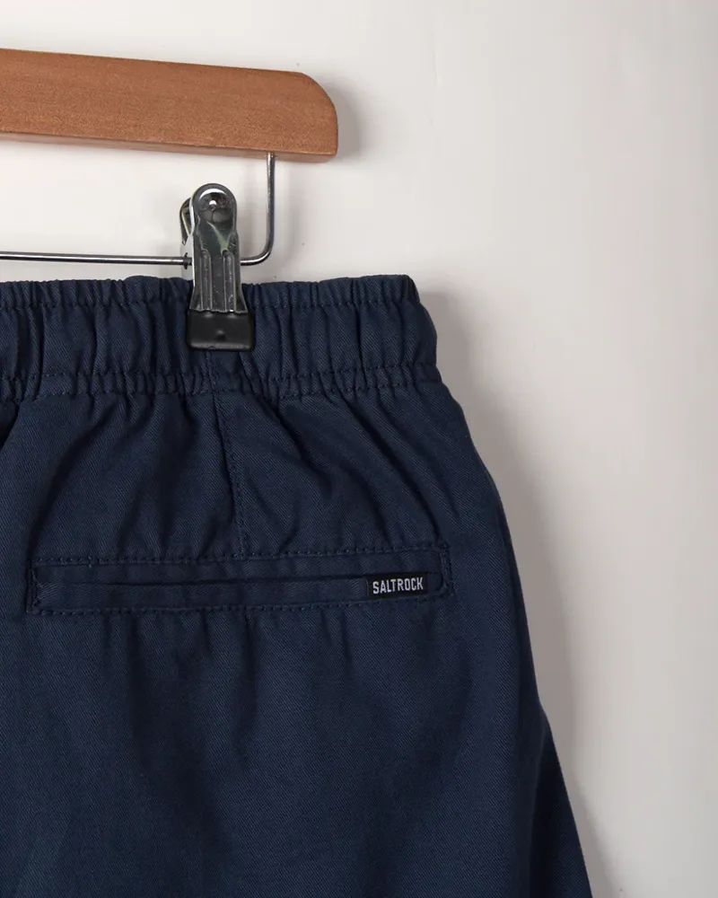 Saltrock Men's Meddon Chino Short - Navy Blue-2