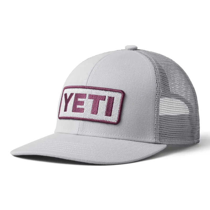 Yeti Logo Badge Mid Pro Trucker Cap - Grey