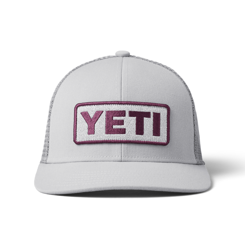 Yeti Logo Badge Mid Pro Trucker Cap - Grey-1