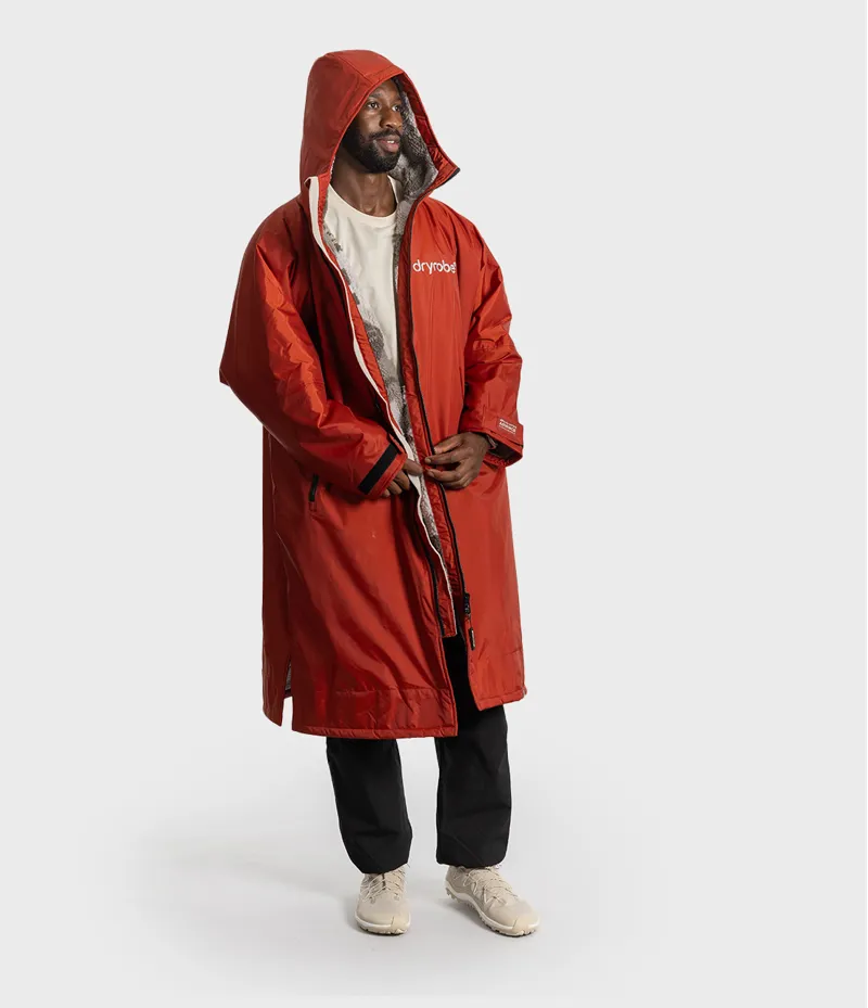 Dryrobe Long Sleeve Burnt Orange-1