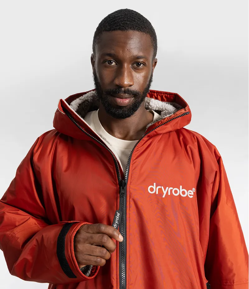 Dryrobe Long Sleeve Burnt Orange-3
