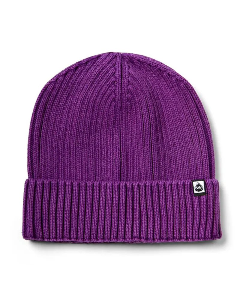 Saltrock Acid Wash Maine Beanie - Purple