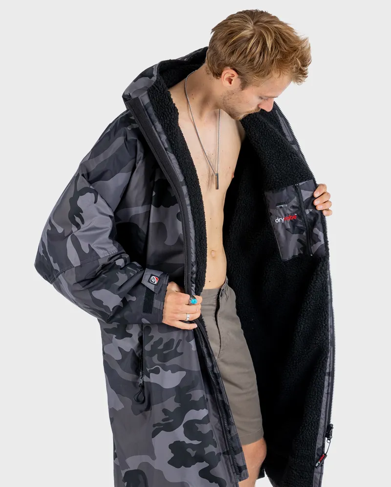 Dryrobe Long Sleeve Black Camo/Black-2