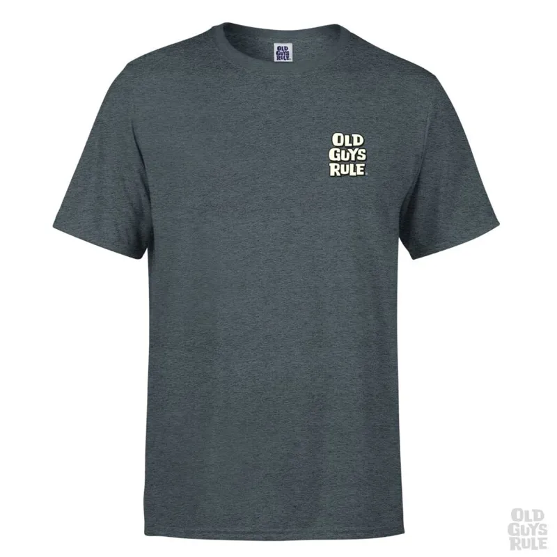 Old Guys Rule Dogs Best Friend III SS Tee - Dark Heather-1