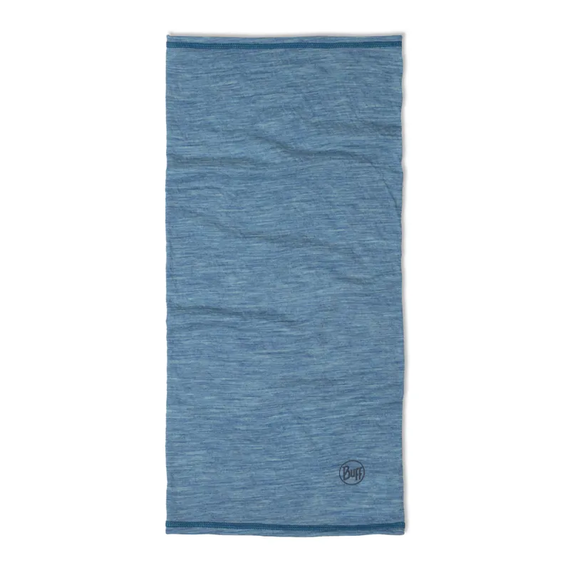 Buff Merino Lightweight - Solid Lake Blue